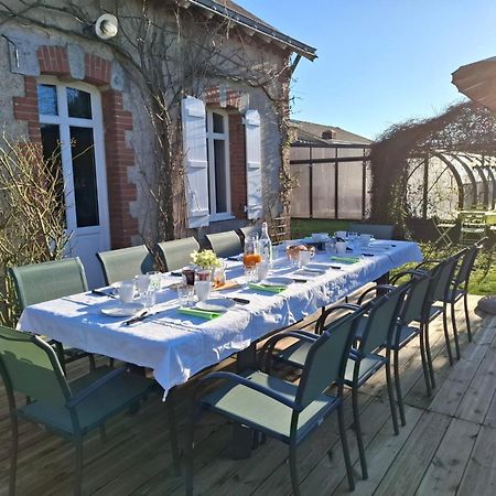 Gite Familial Avec Piscine Chauffee A Lege - Fr-1-306-1296 Exterior photo